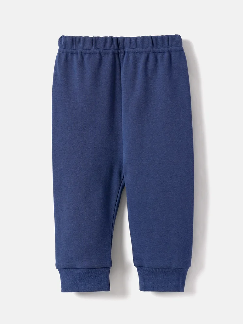Nautinati  Baby Boys' 100% Interlock Cotton Bear Graphic Print T-shirt with Solid Joggers Combo Set for Men | Best Price UAE